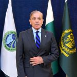 Prime Minister Muhammad Shehbaz Sharif signing Joint Declaration and other documents adopted at the conclusion of the 23rd Shanghai Cooperation Organisation (SCO) Summit held virtually