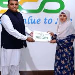 Sector Commander SCO Gilgit-Baltistan, Rao Faheem Akhter giving away certificates among the participant during the 1st SCO Internship program 2023