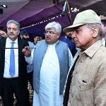 Prime Minister Muhammad Shehbaz Sharif receives briefing about various infrastructure development projects being launched in Dera Ismail Khan