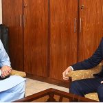 Speaker National Assembly Raja Pervez Ashraf in a meeting with Ambassador of Turkiye Dr. Mehmet Pacaci on the Margin of Event organized in connection with 7th Anniversary of National Unity and Democracy Day