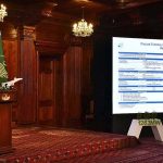 Prime Minister Muhammad Shehbaz Sharif addresses to the inaugural ceremony of various development projects