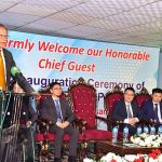 Federal Minister for Planning, Development & Special Initiatives, Prof. Ahsan Iqbal addressing during inauguration ceremony of Hyper Future E-Commerce Operations Center
