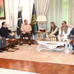 A delegation of old Ravian Association calls on Prime Minister Muhammad Shehbaz Sharif