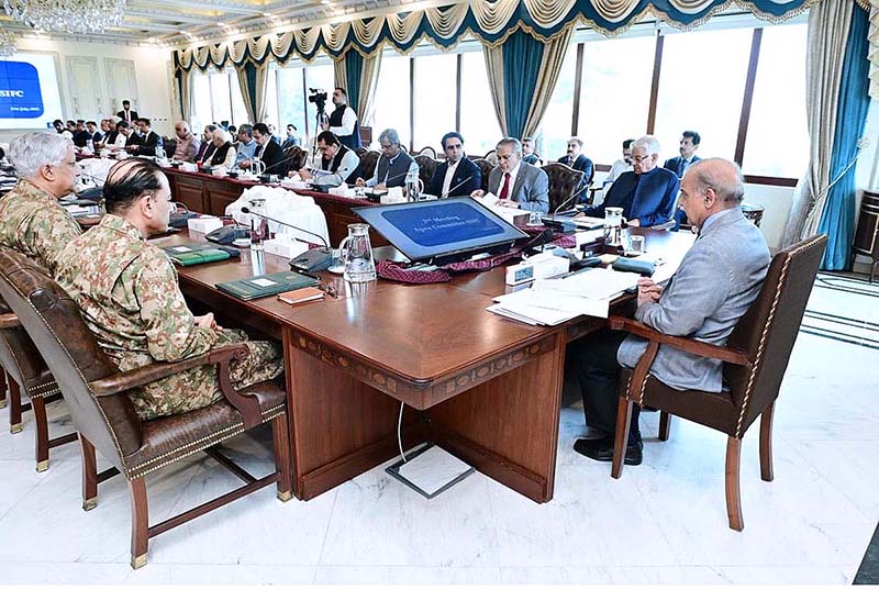 Prime Minister Muhammad Shehbaz Sharif chairs the 2nd meeting of Apex Committee of SIFC