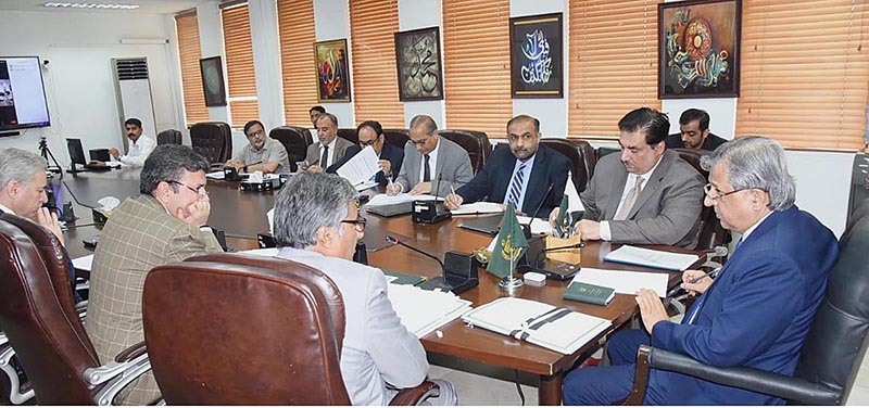 Federal Minister for Law and Justice Senator Azam Nazir Tarar chaired a meeting of the committee regarding the formulation of Power Generation policy for Gilgit Baltistan