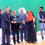 Prime Minister Muhammad Shehbaz Sharif distributes Laptop among the high-achievers of Gwadar University under the Prime Minister Youth Laptop Scheme 2023