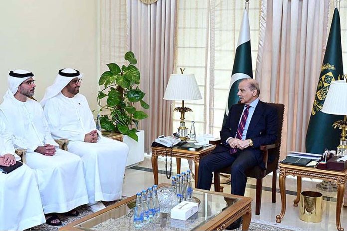 resident Designate COP28 and Minister for Industries & Technologies of UAE, Sultan Al Jaber call on Prime Minister Muhammad Shehbaz Sharif resident Designate COP28 and Minister for Industries & Technologies of UAE, Sultan Al Jaber call on Prime Minister Muhammad Shehbaz Sharif