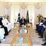 President Designate COP28 and Minister for Industries & Technologies of UAE Dr Sultan Al Jaber call on Prime Minister Muhammad Shehbaz Sharif