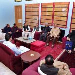 A delegation of Parliamentarians called on Prime Minister Muhammad Shehbaz Sharif