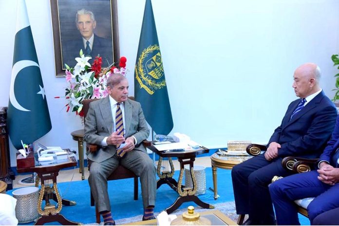A delegation of Service Long March Tyres and Chaoyang Long March Tyres led by their Chairman Mr Li Qingwen calls on Prime Minister Muhammad Shehbaz Sharif