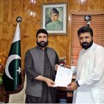 Secretary Gilgit-Baltistan Assembly, Abdul Razaq returned the application of No confident motion against the Speaker Gilgit-Baltistan Assembly Nazir Advocate to Opposition Leader Amjad Hussain Advocate at GB Assembly