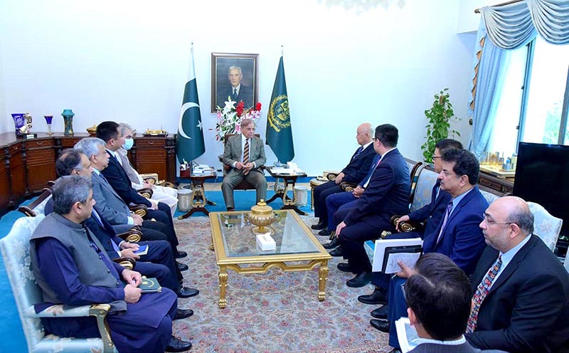 A delegation of Service Long March Tyres and Chaoyang Long March Tyres led by their Chairman Mr Li Qingwen calls on Prime Minister Muhammad Shehbaz Sharif