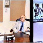 Federal Minister for Finance and Revenue Senator Mohammad Ishaq Dar chairs a meeting of the Steering Committee to Oversees the outsourcing of airports’ operations, at Finance Division