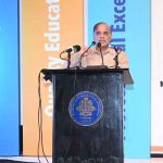 Prime Minister Muhammad Shehbaz Sharif addressing the ceremony of merit-based distribution of laptops to high- achieving students of Danish School under the Prime Minister’s Youth Laptop Scheme