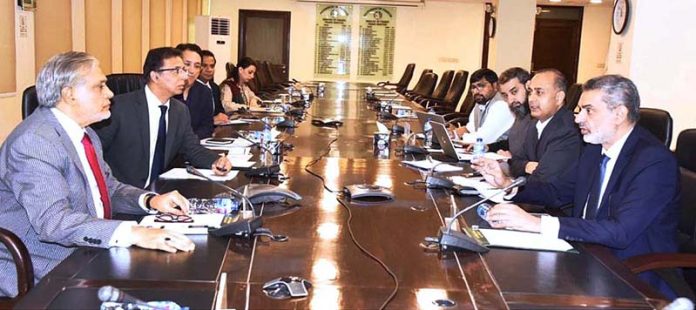 Finance Minister Senator Mohammad Ishaq Dar chaired a meeting on the establishment of Pakistan Sovereign Wealth Fund (PSWF) at Finance Division