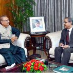 Pakistan’s Ambassador-designate to the Republic of Tunisia, Mr Javed Ahmed Umrani, called on President Dr Arif Alvi, at Aiwan-e-Sadr