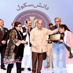Prime Minister Muhammad Shehbaz Sharif distributes laptops among high achievers of Danish Schools under PM Laptops Scheme