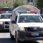 During the beginning of Muharram-Ul-Haram, a security official conducts a Flag March to inspect the arrangements and safety measures for Majalis, ensuring a peaceful and secure observance of the occasion