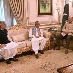 Former Speaker Punjab Assembly Rana Muhammad Iqbal calls on Prime Minister Muhammad Shehbaz Sharif