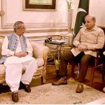 Former Speaker Punjab Assembly Rana Muhammad Iqbal calls on Prime Minister Muhammad Shehbaz Sharif