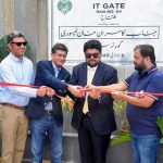 Governor inaugurates Sindh I.T Gate