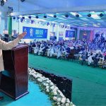Prime Minister Muhammad Shehbaz Sharif addressing the PM’s Youth Scheme distribution ceremony