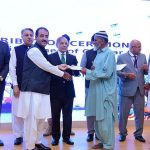 Prime Minister Muhammad Shehbaz Sharif distributes cheques among the fishermen of Gwadar