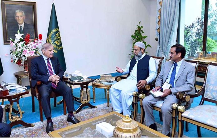 MNA Hamid Hameed calls on Prime Minister Muhammad Shehbaz Sharif