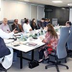 Adviser to the Prime Minister on National Heritage and Culture, Engr. Amir Muqam chairing the 12th meeting of Steering Committee of Federal Government Artists Weflare Fund at National Heritage and Culture Division