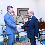 Foreign Minister of Ukraine Dmytro Kuleba calls on Prime Minister Muhammad Shehbaz Sharif
