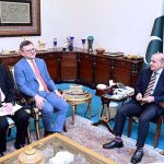 Foreign Minister of Ukraine Dmytro Kuleba calls on Prime Minister Muhammad Shehbaz Sharif