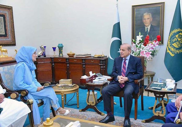 Dr Fowzia Siddiqui Dr Aafia Siddiqui’s sister calls on Prime Minister Muhammad Shehbaz Sharif Dr Fowzia Siddiqui Dr Aafia Siddiqui’s sister calls on Prime Minister Muhammad Shehbaz Sharif