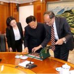 Federal Minister for Planning, Development and Special Initiatives, Prof. Ahsan Iqbal met with Mr. Zheng Shanjie, Chairman, National Development and Reform Commission (NDRC). They reviewed progress on ongoing CPEC projects and exchanged views on its future direction in line with the important consensus between the leadership of the two brotherly countries