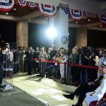 Prime Minister Muhammad Shehbaz Sharif addressing a ceremony of the celebration of the 247th Independence Day of the United States of America