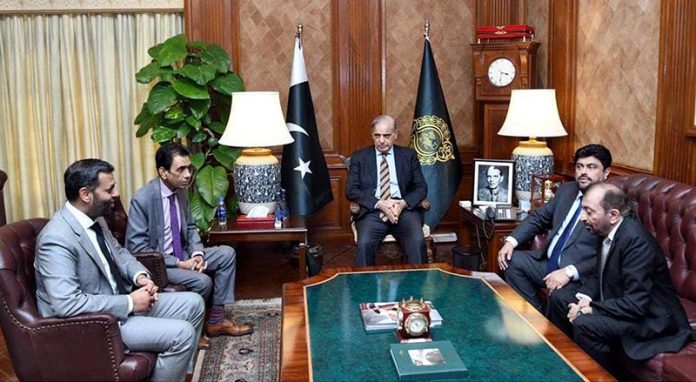 Governor Sindh Kamran Tessori and Chief Minister Sindh, Syed Murad Ali Shah call on Prime Minister Muhammad Shehbaz Sharif