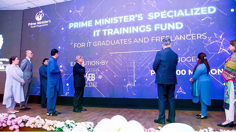 Prime Minister Muhammad Shehbaz Sharif launches PM's Venture Capital Fund