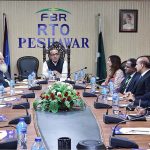 The participants of 37th Mid -Career Management Course are being briefed at the Regional Tax Office