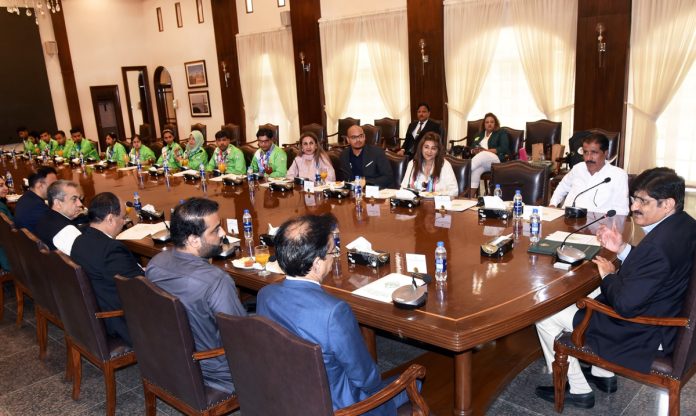 CM meets athletes participated Berlin Special Olympics, hails their performance