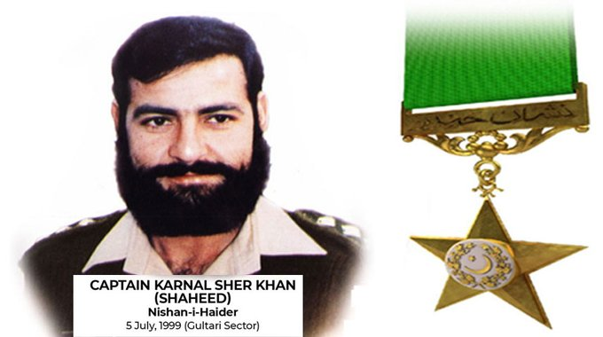 Armed Forces, CJCSC, Services Chiefs pay tribute to Capt Karnal Sher Khan