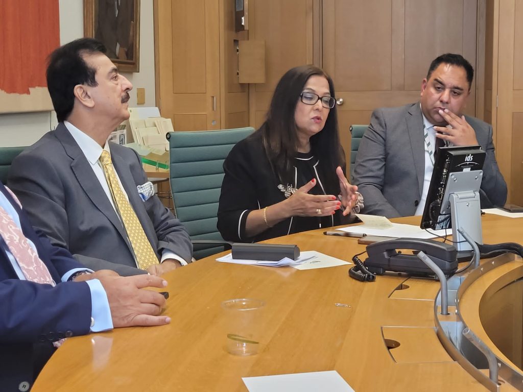 At Kashmir Conference in UK House of Commons, Senator Gilani emphasizes urgent need for action
