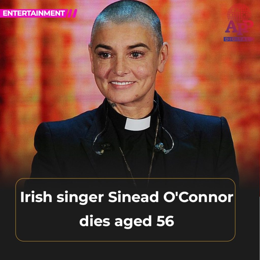 Singer Sinead O'Connor dies at 56