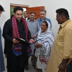 FM visits houses built