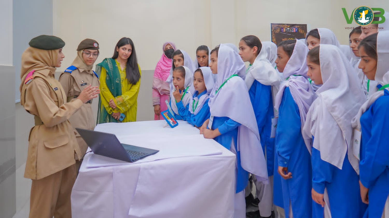 Student delegation visits Girls Cadet College Quetta