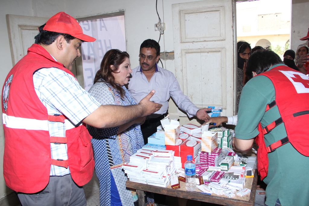 Free medical camp organized at Red Crescent Dispensary