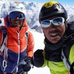 Two Japanese mountaineers