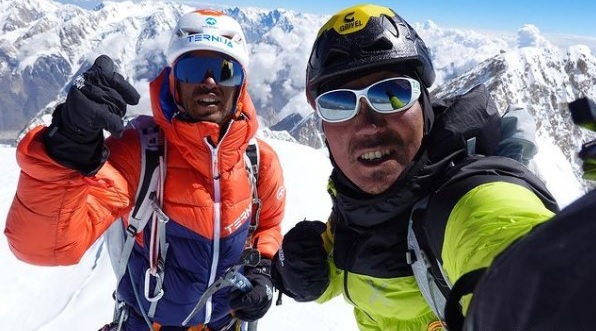 Two Japanese mountaineers