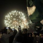 Independence day fireworks