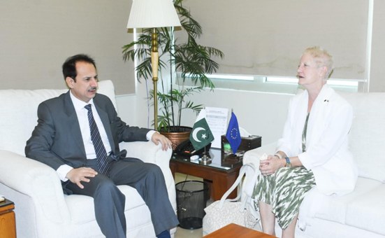 EU ambassador meets caretaker health minister