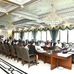 A delegation of Harvard University students called on Caretaker Prime Minister Anwaar-ul-Haq Kakar