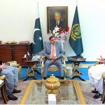 Former Provincial Minister Mir Sarfraz Chakar Domki and Agha Shakeel Durrani called on Caretaker Prime Minister Anwaar-ul-Haq Kakar
